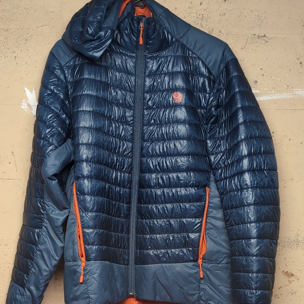 EUC Mountain Hardwear Ghost Shadow Synthetic Hooded Puffy